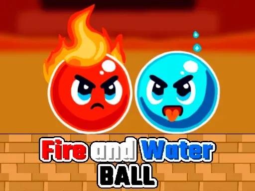 Fire and Water Ball | Play 2player puzzle game